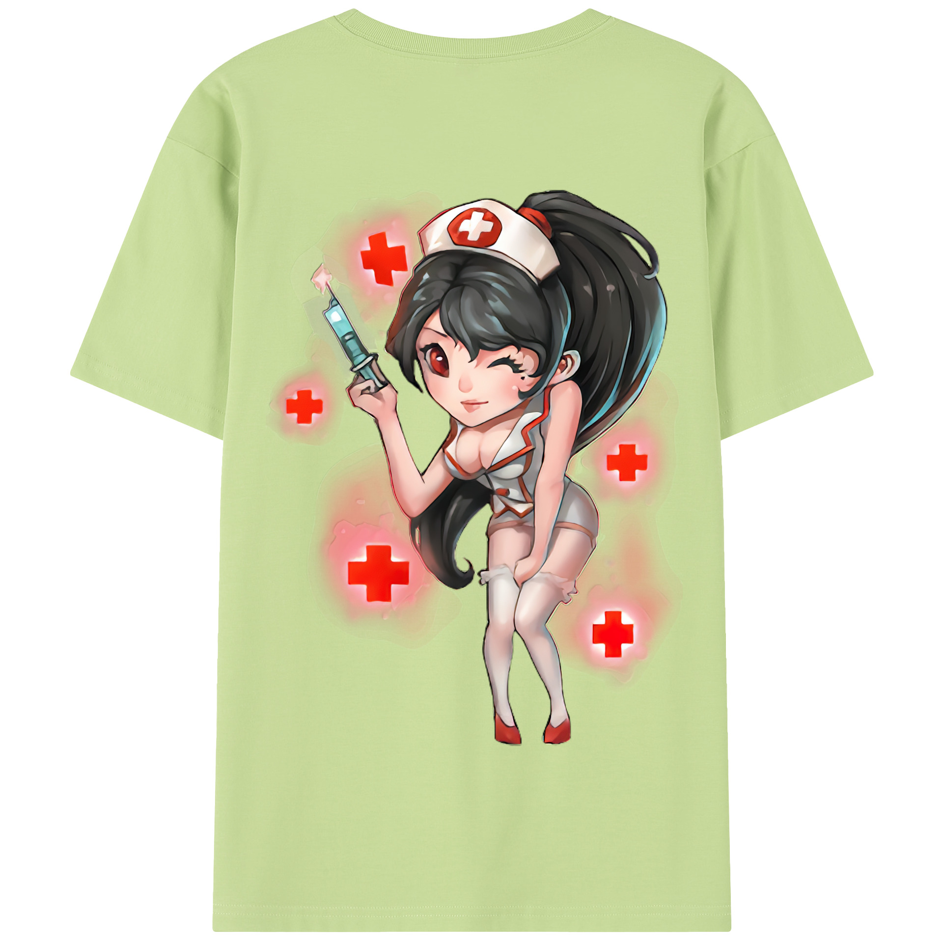リーグ・オブ・レジェンド League of Legends LOL 綿100％半袖Tシャツ（背面プリント）